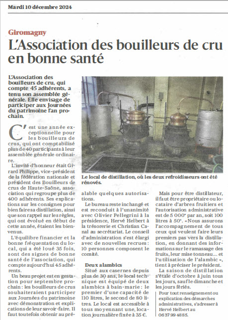bouilleur crus